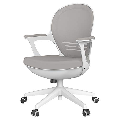 ShAzanz Bürostühle Bürostuhl Drehstuhl Heimarbeitsstuhl Atmungsaktives Mesh Eierschalenstuhl Höhenverstellbar Lagergewicht 150kg Schwarzgrau(Grey) von ShAzanz