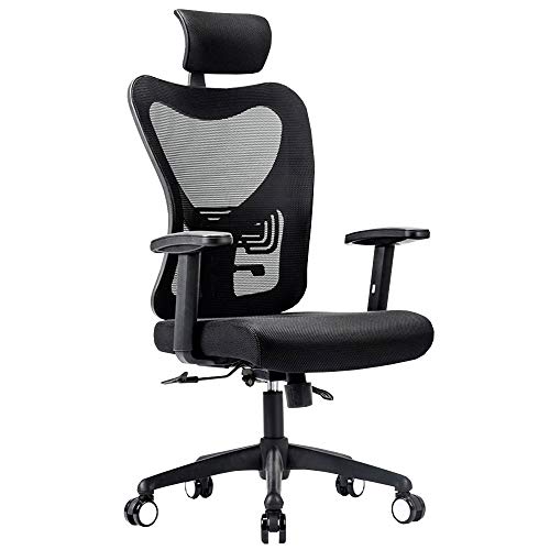 ShAzanz Bürostühle Bürostuhl Drehstuhl Moderne Einfachheit Kopfstütze anheben Handlauf anheben Atmungsaktives Mesh Lagergewicht 200kg schwarz ShAzanz Bürostühle Bürostuhl Drehstuhl Moderne Einfachheit Kopfstütze anheben Handlauf anheben Atmungsaktives Mesh Lagergewicht 200kg schwarz von ShAzanz