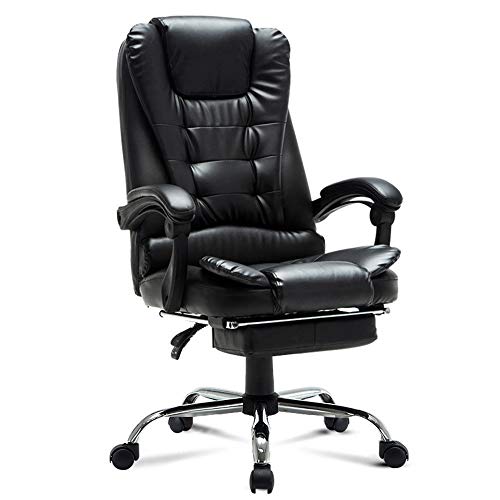 ShAzanz Bürostühle Chefsessel Ergonomischer Drehstuhl Liegestuhl und Hocker PU Leder Executive Computer Drehstuhl Lagergewicht 150kg ShAzanz Bürostühle Chefsessel Ergonomischer Drehstuhl Liegestuhl und Hocker PU Leder Executive Computer Drehstuhl Lagergewicht 150kg von ShAzanz