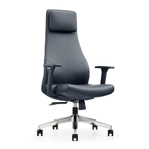 ShAzanz Bürostühle Ergonomischer Bürostuhl, Computer Schreibtisch Stuhl mit Verstellbarer Kopfstütze und Klapp-Up Handlauf, High Back Executive Drehstuhl für Home Office(Style 1) von ShAzanz