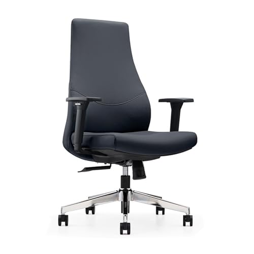 ShAzanz Bürostühle Ergonomischer Verwaltungsstuhl Einstellbare Höhe 360° Drehbare Rolling Executive Computer Task Chairs mit gepolsterten Armlehnen(Style 2) von ShAzanz