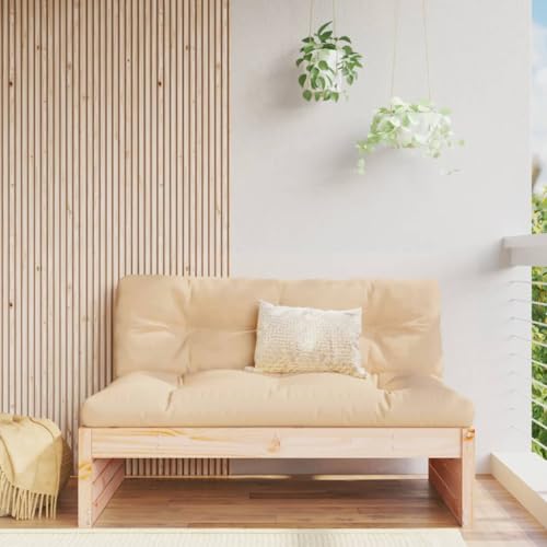 ShCuShan Ecksofa, Polyrattan und massives Eukalyptusholz, Gartensofas-Bezug, Sofabezug, Außensofa-Abdeckung von ShCuShan