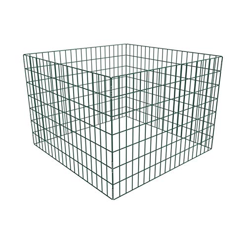 ShCuShan Gartenkomposter Quadratmaschen 100 x 100 x 70 cm Komposter Garten Gitterbox Gartenkomposter Metallgitter ShCuShan Gartenkomposter Quadratmaschen 100 x 100 x 70 cm Komposter Garten Gitterbox Gartenkomposter Metallgitter von ShCuShan