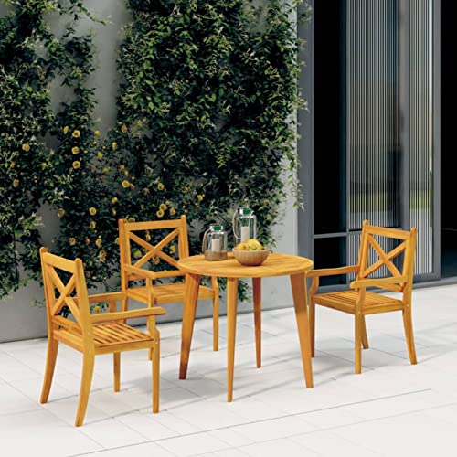 ShCuShan Lounge-Palette für den Garten, 3 Stück, massives Kiefernholz, dunkelgrau, kleine Gartenmöbel, Gartenmöbel, Gartensofa von ShCuShan