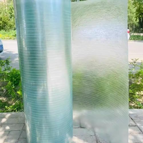 Dachplatten aus Polycarbonat,Gewächshausplatte Glasfaserplatte Transparente Regenfest Isolierung Stoßsicheren Stegplatten Ersatzplatten für Dach Balkon Carport,Leicht zu Schneiden (0,6m x 3m) von ShEyle