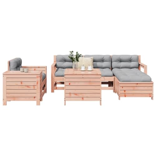 ShGaxin 7-TLG. Garten-Sofagarnitur Massivholz Douglasie, Balkonmöbel Set, Gartenmöbel Set, Gartenlounge Set, Terassenmöbel, Loungemöbel Terrasse - 3250534 ShGaxin 7-TLG. Garten-Sofagarnitur Massivholz Douglasie, Balkonmöbel Set, Gartenmöbel Set, Gartenlounge Set, Terassenmöbel, Loungemöbel Terrasse - 3250534 von ShGaxin