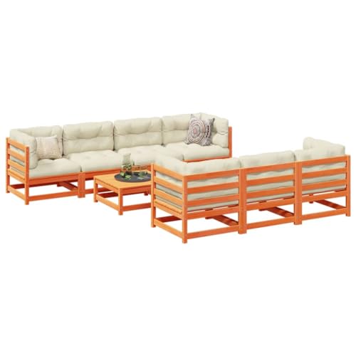 ShGaxin 8-TLG. Garten-Sofagarnitur Wachsbraun Massivholz Kiefer, Balkonmöbel Set, Gartenmöbel Set, Gartenlounge Set, Terassenmöbel, Loungemöbel Terrasse - 3299320 ShGaxin 8-TLG. Garten-Sofagarnitur Wachsbraun Massivholz Kiefer, Balkonmöbel Set, Gartenmöbel Set, Gartenlounge Set, Terassenmöbel, Loungemöbel Terrasse - 3299320 von ShGaxin