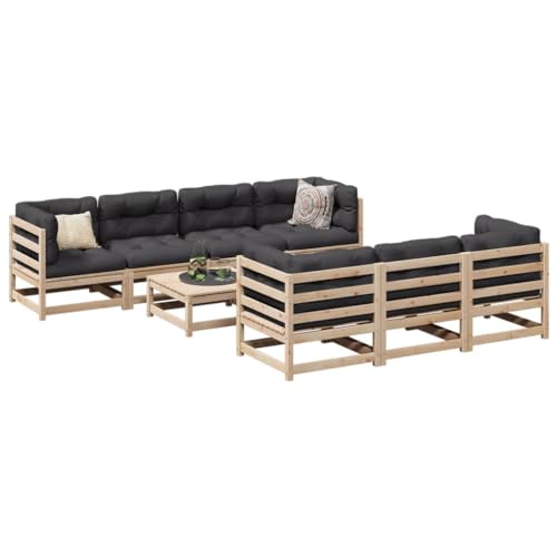 ShGaxin 8-TLG. Garten-Sofagarnitur mit Kissen Massivholz Kiefer, Balkonmöbel Set, Gartenmöbel Set, Gartenlounge Set, Terassenmöbel, Loungemöbel Terrasse - 3299323 ShGaxin 8-TLG. Garten-Sofagarnitur mit Kissen Massivholz Kiefer, Balkonmöbel Set, Gartenmöbel Set, Gartenlounge Set, Terassenmöbel, Loungemöbel Terrasse - 3299323 von ShGaxin