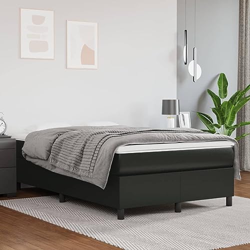 ShGaxin Boxspringbett Schwarz 120x200 cm Kunstleder, Bett, Bettgestell, Jugendbett, Schlafzimmer Bett, Bed Frame 3121035 ShGaxin Boxspringbett Schwarz 120x200 cm Kunstleder, Bett, Bettgestell, Jugendbett, Schlafzimmer Bett, Bed Frame 3121035 von ShGaxin