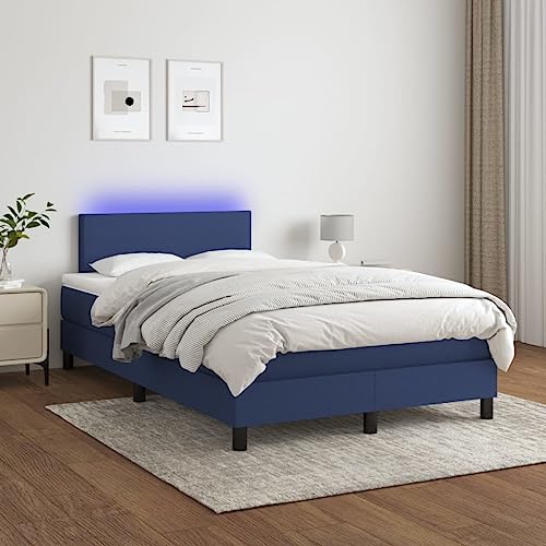 ShGaxin Boxspringbett mit Matratze & Blau 120x200 cm Stoff, Bett, Bettgestell, Jugendbett, Schlafzimmer Bett, Bed Frame - 3132987 ShGaxin Boxspringbett mit Matratze & Blau 120x200 cm Stoff, Bett, Bettgestell, Jugendbett, Schlafzimmer Bett, Bed Frame - 3132987 von ShGaxin