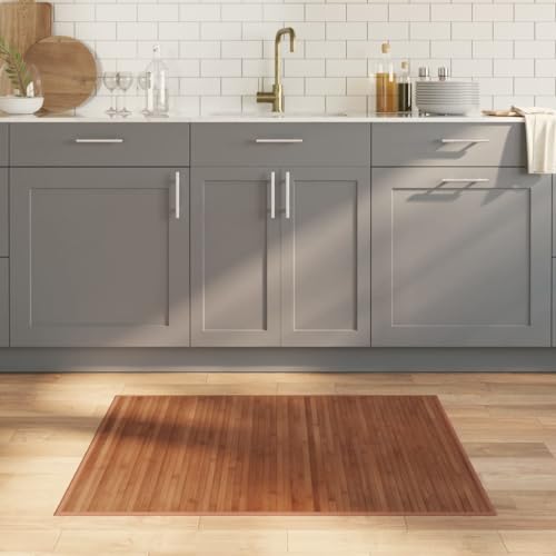 ShGaxin Braun Bambus Rechteck Teppich 80x100 cm, Badvorleger rutschfester Badteppich Badteppich Badvorleger Badteppich 376902 ShGaxin Braun Bambus Rechteck Teppich 80x100 cm, Badvorleger rutschfester Badteppich Badteppich Badvorleger Badteppich 376902 von ShGaxin