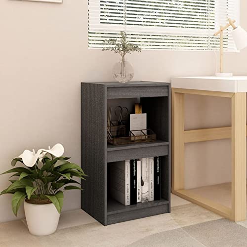 ShGaxin Bücherregal, Regal, Raumteiler Regal, Standregal, Bookshelf, Aktenregal, Grau 40x30x71,5 cm Massivholz Kiefer ShGaxin Bücherregal, Regal, Raumteiler Regal, Standregal, Bookshelf, Aktenregal, Grau 40x30x71,5 cm Massivholz Kiefer von ShGaxin