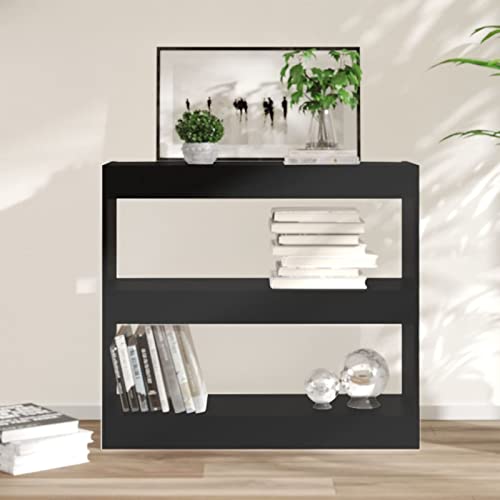 ShGaxin Bücherregal/Raumteiler, Bookshelf, Regalbrett, Book Shelf, Bücher Regal, Deko Regal Wohnzimmer, Standregal, Schwarz 80x30x72 cm ShGaxin Bücherregal/Raumteiler, Bookshelf, Regalbrett, Book Shelf, Bücher Regal, Deko Regal Wohnzimmer, Standregal, Schwarz 80x30x72 cm von ShGaxin
