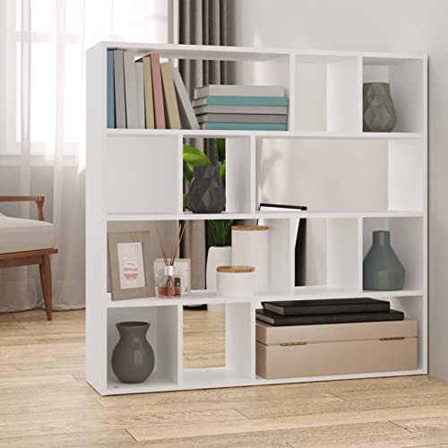 ShGaxin Bücherregal/Raumteiler, Regal Zimmer, Bookshelf, Bücher Regal, Mehrzweckregal, Bookcase, Leiterregal, Standregal, Allzweckschrank, Weiß 105x24x102 cm ShGaxin Bücherregal/Raumteiler, Regal Zimmer, Bookshelf, Bücher Regal, Mehrzweckregal, Bookcase, Leiterregal, Standregal, Allzweckschrank, Weiß 105x24x102 cm von ShGaxin