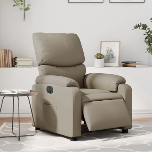 ShGaxin Elektro-Sessel in Cappuccino-Lederimitat Relaxsessel, Fernsehsessel, Relaxsessel, Wohnzimmersessel (SPU: 3204878) von ShGaxin