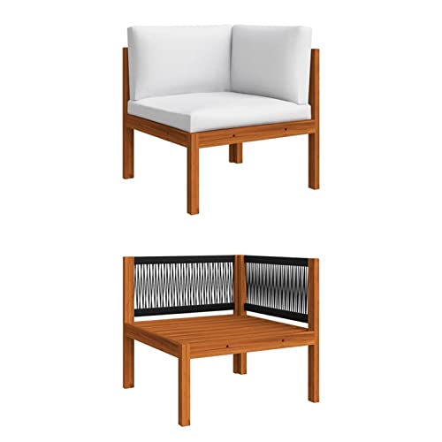 ShGaxin Garten-Ecksofa mit Auflagen, Lounge Sofa Outdoor, Garten Loungemöbel, Gartensofa, Gartenlounge, Balkon Set Möbel,Massivholz Akazie ShGaxin Garten-Ecksofa mit Auflagen, Lounge Sofa Outdoor, Garten Loungemöbel, Gartensofa, Gartenlounge, Balkon Set Möbel,Massivholz Akazie von ShGaxin