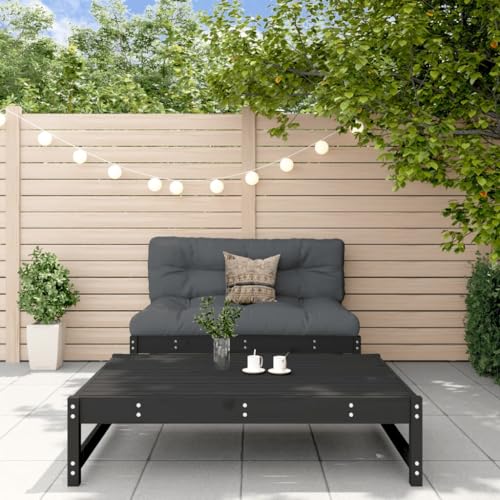 ShGaxin Gartenmöbel-Set, 2-teilig, schwarz, aus massivem Kiefernholz, Gesprächsset für Terrasse, Gartenmöbel-Set für den Außenbereich, SPU: 3186589 ShGaxin Gartenmöbel-Set, 2-teilig, schwarz, aus massivem Kiefernholz, Gesprächsset für Terrasse, Gartenmöbel-Set für den Außenbereich, SPU: 3186589 von ShGaxin