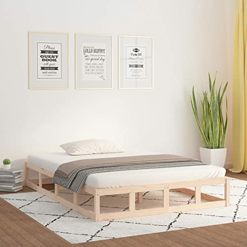 ShGaxin Massivholzbett 120x200 cm, Familienbett, Bed Frame, Bettstell, Bettrahmen, Jugendbett, Schlafzimmer Bett, Bettgestell - 820791 ShGaxin Massivholzbett 120x200 cm, Familienbett, Bed Frame, Bettstell, Bettrahmen, Jugendbett, Schlafzimmer Bett, Bettgestell - 820791 von ShGaxin