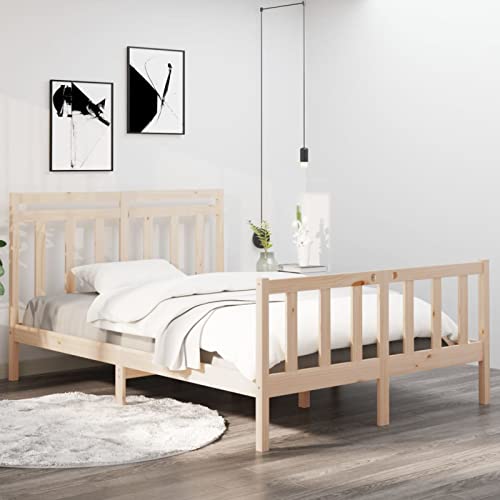 ShGaxin Massivholzbett 140x190 cm, Familienbett, Bed Frame, Bettstell, Bettrahmen, Jugendbett, Schlafzimmer Bett, Bettgestell - 3105360 ShGaxin Massivholzbett 140x190 cm, Familienbett, Bed Frame, Bettstell, Bettrahmen, Jugendbett, Schlafzimmer Bett, Bettgestell - 3105360 von ShGaxin