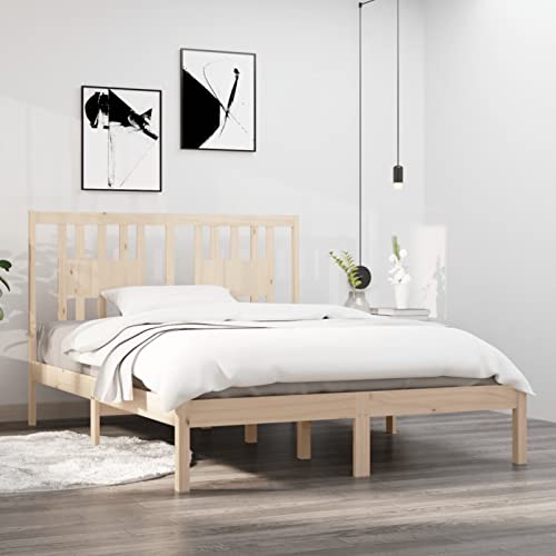ShGaxin Massivholzbett Kiefer 120x200 cm, Familienbett, Bed Frame, Bettstell, Bettrahmen, Jugendbett, Schlafzimmer Bett, Bettgestell - 3104058 ShGaxin Massivholzbett Kiefer 120x200 cm, Familienbett, Bed Frame, Bettstell, Bettrahmen, Jugendbett, Schlafzimmer Bett, Bettgestell - 3104058 von ShGaxin