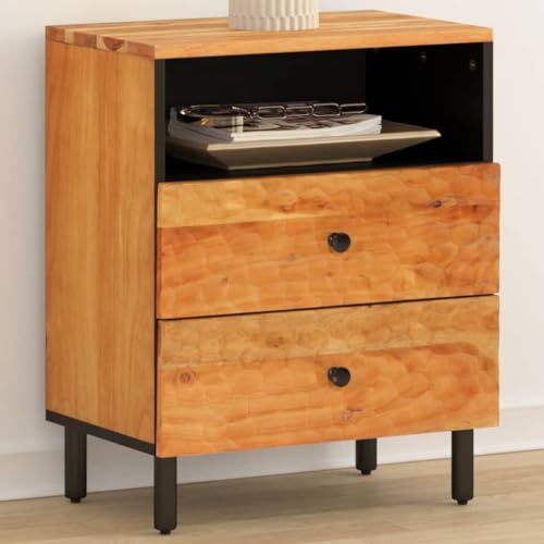 ShGaxin Nachttisch 50x33x60 cm Massivholz Akazie, Nachtschrank, Nachtkästchen, Bedside Table, Nachtkommode, Nightstand, Nachttischschrank, Nachtkonsole - 356865 ShGaxin Nachttisch 50x33x60 cm Massivholz Akazie, Nachtschrank, Nachtkästchen, Bedside Table, Nachtkommode, Nightstand, Nachttischschrank, Nachtkonsole - 356865 von ShGaxin