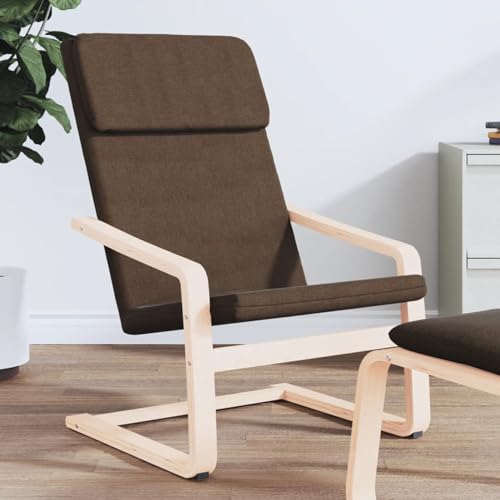 ShGaxin Relaxsessel Stoff Dunkelbraun Kinosessel Lounge Sessel Tantra Sessel TV Sessel Stillsessel von ShGaxin