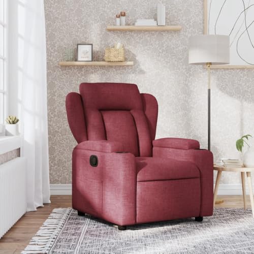 ShGaxin Relaxsessel Weinrot Stoff, Fernsehsessel, Kinosessel, Lesesessel, Tv Sessel, Ohrensessel, Armsessel, Seselstuhl Wohnzimmer - 372406 ShGaxin Relaxsessel Weinrot Stoff, Fernsehsessel, Kinosessel, Lesesessel, Tv Sessel, Ohrensessel, Armsessel, Seselstuhl Wohnzimmer - 372406 von ShGaxin