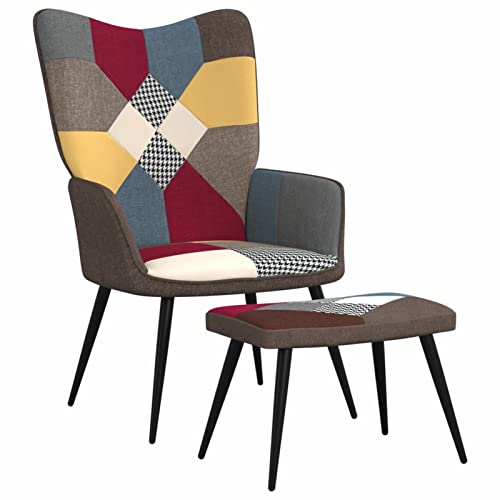 ShGaxin Relaxsessel mit Hocker Patchwork Stoff, Fernsehsessel, Kinosessel, Lesesessel, Tv Sessel, Ohrensessel, Armsessel, Seselstuhl Wohnzimmer - 328186 ShGaxin Relaxsessel mit Hocker Patchwork Stoff, Fernsehsessel, Kinosessel, Lesesessel, Tv Sessel, Ohrensessel, Armsessel, Seselstuhl Wohnzimmer - 328186 von ShGaxin