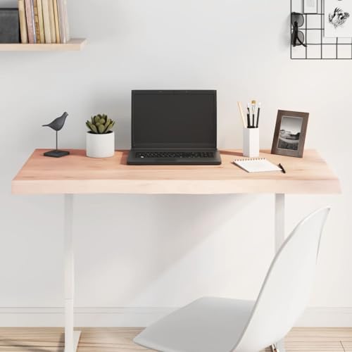 ShGaxin Schreibtischplatte 100x40x4 cm Massivholz Eiche Unbehandelt Tischplatte, Arbeitsplatte, Waschtischplatte, Bürotischplatte ShGaxin Schreibtischplatte 100x40x4 cm Massivholz Eiche Unbehandelt Tischplatte, Arbeitsplatte, Waschtischplatte, Bürotischplatte von ShGaxin