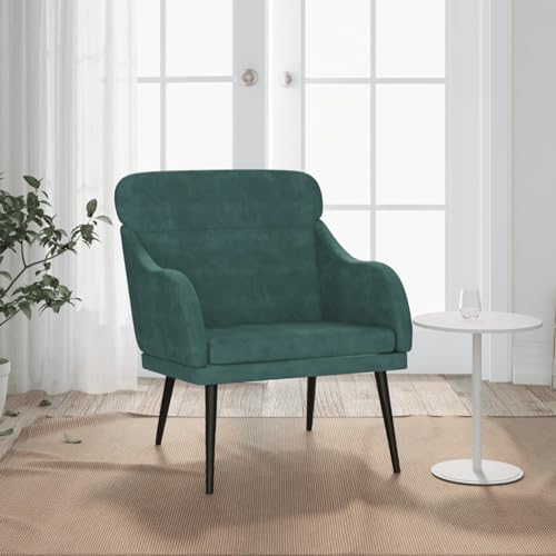 ShGaxin Sessel, Relaxsessel, Ohrensessel, Kinosessel, Tv Sessel, Lesesessel, Sessel Schlafzimmer, Einzelsofa, Kino Sessel, Dunkelgrün 63x76x80 cm Samt ShGaxin Sessel, Relaxsessel, Ohrensessel, Kinosessel, Tv Sessel, Lesesessel, Sessel Schlafzimmer, Einzelsofa, Kino Sessel, Dunkelgrün 63x76x80 cm Samt von ShGaxin