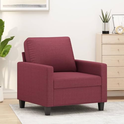 ShGaxin Sessel Weinrot 60 cm Stoff, Relaxsessel, Fernsehsessel, Kinosessel, Gaming Couch - 359153 ShGaxin Sessel Weinrot 60 cm Stoff, Relaxsessel, Fernsehsessel, Kinosessel, Gaming Couch - 359153 von ShGaxin