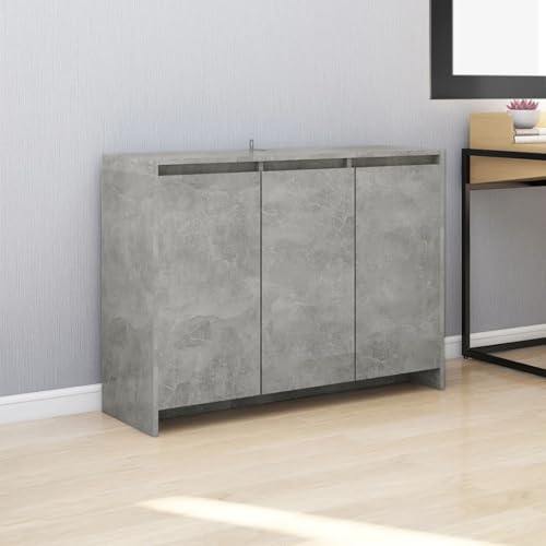 ShGaxin Sideboard, Sideboards für Wohnzimmer, Sideboard, Eingang, Küche, Vitrinen für Wohnzimmer, Beistellmöbel, grauer Spanplattenbeton, 102 x 33 x 75 cm ShGaxin Sideboard, Sideboards für Wohnzimmer, Sideboard, Eingang, Küche, Vitrinen für Wohnzimmer, Beistellmöbel, grauer Spanplattenbeton, 102 x 33 x 75 cm von ShGaxin