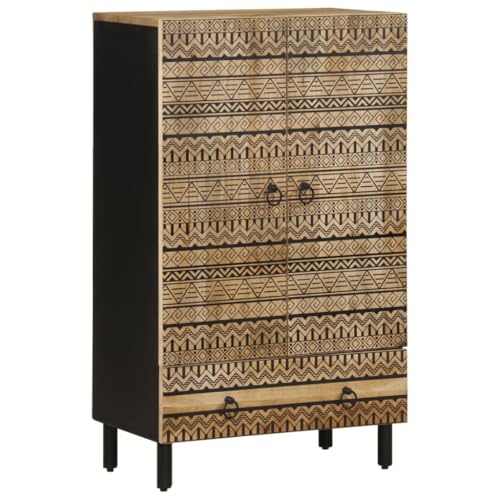 ShGaxin Sideboard 60 x 33,5 x 110 cm aus unbehandeltem Mango-Massivholz, Mehrzweckschrank, Anrichte für Küche, platzsparend, modernes Wohnzimmer, Anrichte für Wohnzimmer, 4018658 ShGaxin Sideboard 60 x 33,5 x 110 cm aus unbehandeltem Mango-Massivholz, Mehrzweckschrank, Anrichte für Küche, platzsparend, modernes Wohnzimmer, Anrichte für Wohnzimmer, 4018658 von ShGaxin