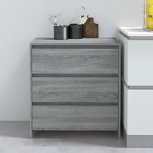 ShGaxin Sideboard Grau Sonoma 70x41x75 cm Holzwerkstoff, Kommode Schlafzimmer, Kommoden & Sideboards, Wohnzimmerschrank, Flur Kommode, Zimmer Möbel - 813006 ShGaxin Sideboard Grau Sonoma 70x41x75 cm Holzwerkstoff, Kommode Schlafzimmer, Kommoden & Sideboards, Wohnzimmerschrank, Flur Kommode, Zimmer Möbel - 813006 von ShGaxin