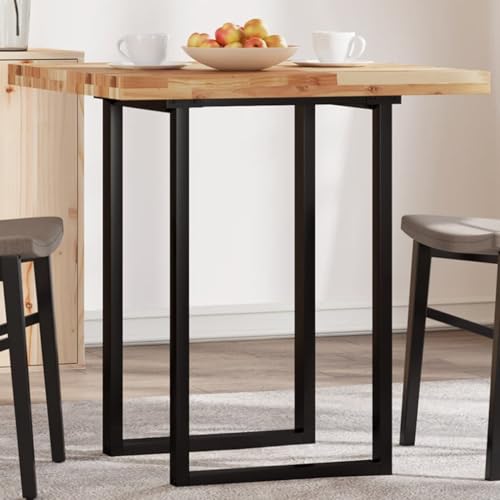 ShGaxin Tischplatte Quadratisch 70x70x4 cm Massivholz Akazie, Arbeitsplatte, Holzplatte, Schreibtischplatte, Waschtischplatte, Küchenarbeitsplatte - 4008727 von ShGaxin