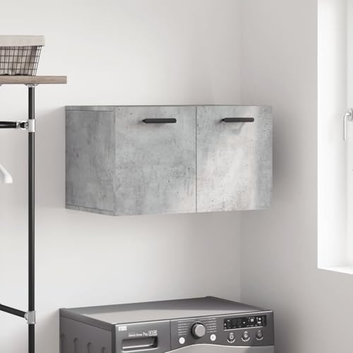 ShGaxin Wandschrank, Holztechnik, Grau, Beton, 60 x 36,5 x 35 cm, Hängeschrank, Hängeschrank, Wandschrank, Beistelltisch 830032 ShGaxin Wandschrank, Holztechnik, Grau, Beton, 60 x 36,5 x 35 cm, Hängeschrank, Hängeschrank, Wandschrank, Beistelltisch 830032 von ShGaxin