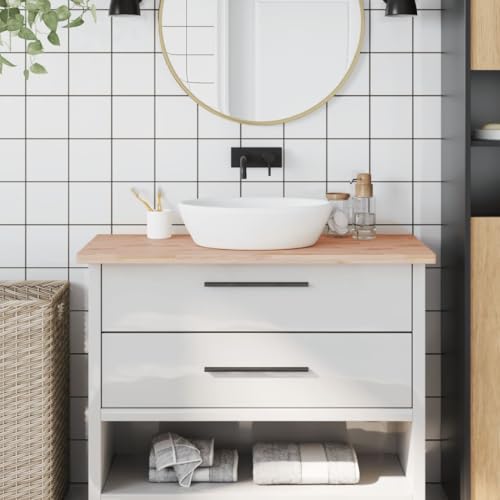 ShGaxin Waschtischplatte 100x50x2,5 cm Massivholz Buche, Arbeitsplatte, Holzplatte, Schreibtischplatte, Waschtischplatte, Küchenarbeitsplatte - 355989 ShGaxin Waschtischplatte 100x50x2,5 cm Massivholz Buche, Arbeitsplatte, Holzplatte, Schreibtischplatte, Waschtischplatte, Küchenarbeitsplatte - 355989 von ShGaxin
