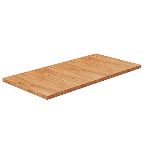 ShGaxin Waschtischplatte Hellbraun 100x50x2,5 cm Massivholz Behandelt, Arbeitsplatte, Waschtischplatte, Bürotischplatte ShGaxin Waschtischplatte Hellbraun 100x50x2,5 cm Massivholz Behandelt, Arbeitsplatte, Waschtischplatte, Bürotischplatte von ShGaxin