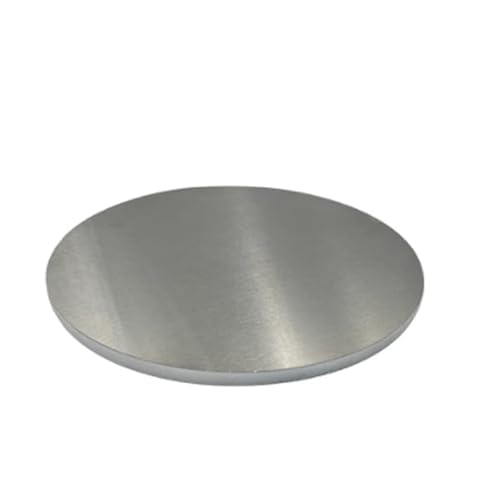 1 Stück 1060 H14 Aluminiumblechkreis – Anpassbarer Durchmesser und Dicke for vielseitige Anwendungen(80X4mm) von ShaaoTng