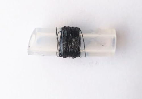 1 Stück 3,28 Fuß Kohlenstoff-Nanoröhrchenfasern – Hohe Leitfähigkeit, Hohe Wärmeleitfähigkeit, for fortgeschrittene Anwendungen(Dia: 30-50μm Str: 1.2-2 GPa) von ShaaoTng