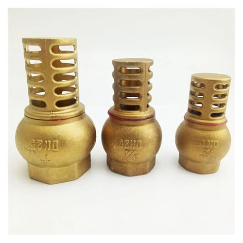 1 Stück BSPP-Innengewinde, Messing-Bodenventil, Rückschlagventil for Wasser- und Ölpumpen – Größen 1/2 Zoll bis 1-1/2 Zoll(DN40) von ShaaoTng