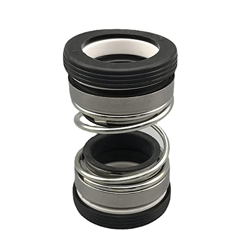 1 Stück Gleitringdichtung der Serie 202 CE-CA-NBR for Wasserpumpe – 12–65 mm Welle, Keramik/Kohle, FKM, Edelstahlfeder(CE-CA-NBR 22mm) von ShaaoTng
