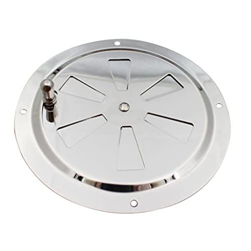 1 Stück Luftjalousie aus Edelstahl 316 for die Belüftung von Schiffen und Privathaushalten – 5 Zoll runder Grill mit Knopföffnung 1 Stück Luftjalousie aus Edelstahl 316 for die Belüftung von Schiffen und Privathaushalten – 5 Zoll runder Grill mit Knopföffnung von ShaaoTng