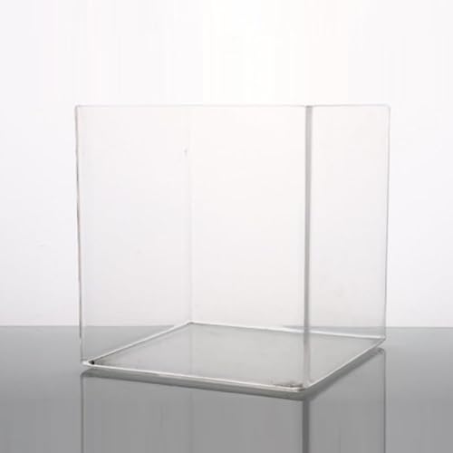1 Stück quadratische Quarzküvette – rechteckige Reaktionskammer aus Quarzglas for Elektrolysezellen(150x150x150mm) von ShaaoTng