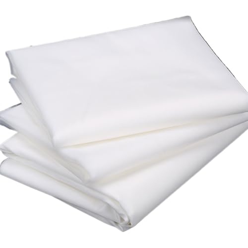 1 Stück weißes Nylon-Netzgewebe, 80 Mesh-180 Mikron, wasserabweisendes Ripstop-Nylon for Filtern und Nähen – 1 x 1 m von ShaaoTng