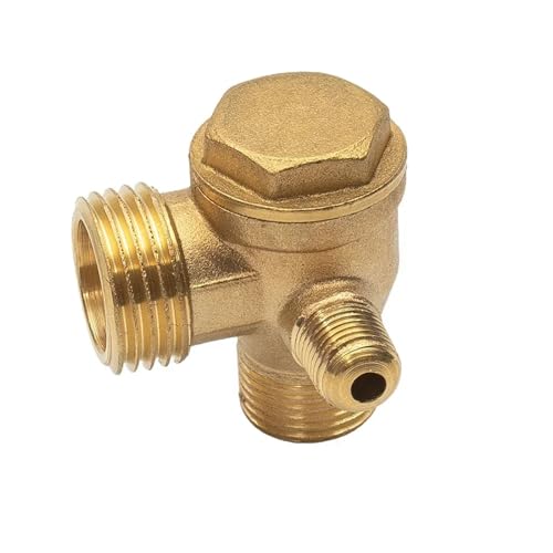 1-teiliges 3-Wege-Kompressor-Rückschlagventil, SS-Auspuffrohr, 20 x 16 x 10 mm Außengewinde, 400 mm Länge, for Druckluftwerkzeuge, pneumatische Systeme 1-teiliges 3-Wege-Kompressor-Rückschlagventil, SS-Auspuffrohr, 20 x 16 x 10 mm Außengewinde, 400 mm Länge, for Druckluftwerkzeuge, pneumatische Systeme von ShaaoTng