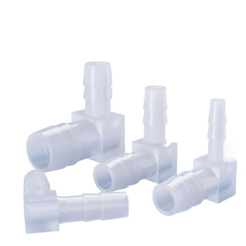 1pc Kunststoff Stacheldraht Minderer Anschluss Rohr Schlauch Ellenbogen for Aquarien und Scheiben(10 5.6mm - 2.4mm) von ShaaoTng