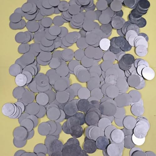 Hochreine runde Zinkscheibenelektrode for Zink-Luft-Batterien – Anpassbare Anodenlösungen(D10mm 0.3mm thick 50) von ShaaoTng