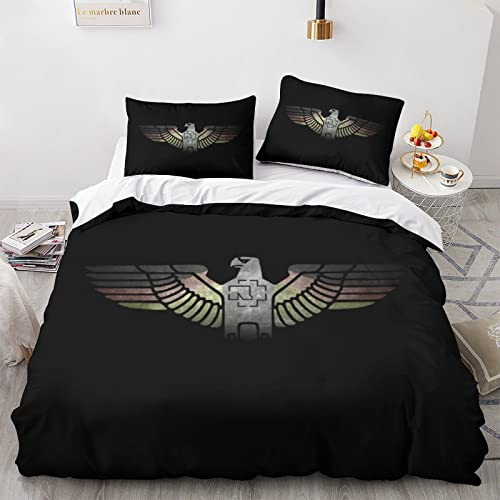 Shaari 3D Drucken Bettwäsche Set 135x200,Microfaser Einzelbett 1 Bettbezug Mit Reißverschluss + 1 Kissenbezüge 80x80 Shaari 3D Drucken Bettwäsche Set 135x200,Microfaser Einzelbett 1 Bettbezug Mit Reißverschluss + 1 Kissenbezüge 80x80 von Shaari