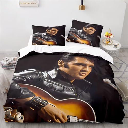 Shaari 3D Drucken Bettwäsche Set 135x200,Microfaser Einzelbett 1 Bettbezug Mit Reißverschluss + 1 Kissenbezüge 80x80 Shaari 3D Drucken Bettwäsche Set 135x200,Microfaser Einzelbett 1 Bettbezug Mit Reißverschluss + 1 Kissenbezüge 80x80 von Shaari